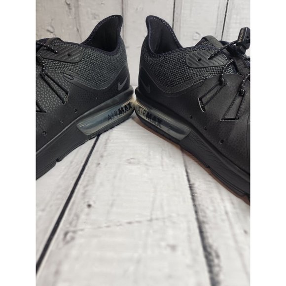 Nike Air Max Sequent 3 Black Anthracite Mens Sz 14 - Picture 7 of 9